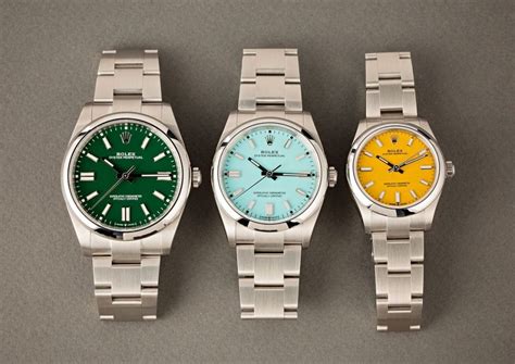 op rolex colors|rolex oyster dial colors.